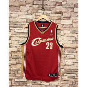 vintage Reebok LeBron James Cleveland Cavaliers jersey #23 Stitched Sz XL